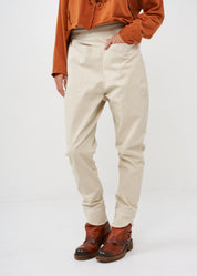 Boy pants with straight pockets Stone