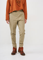 Boy pants straight pockets brown