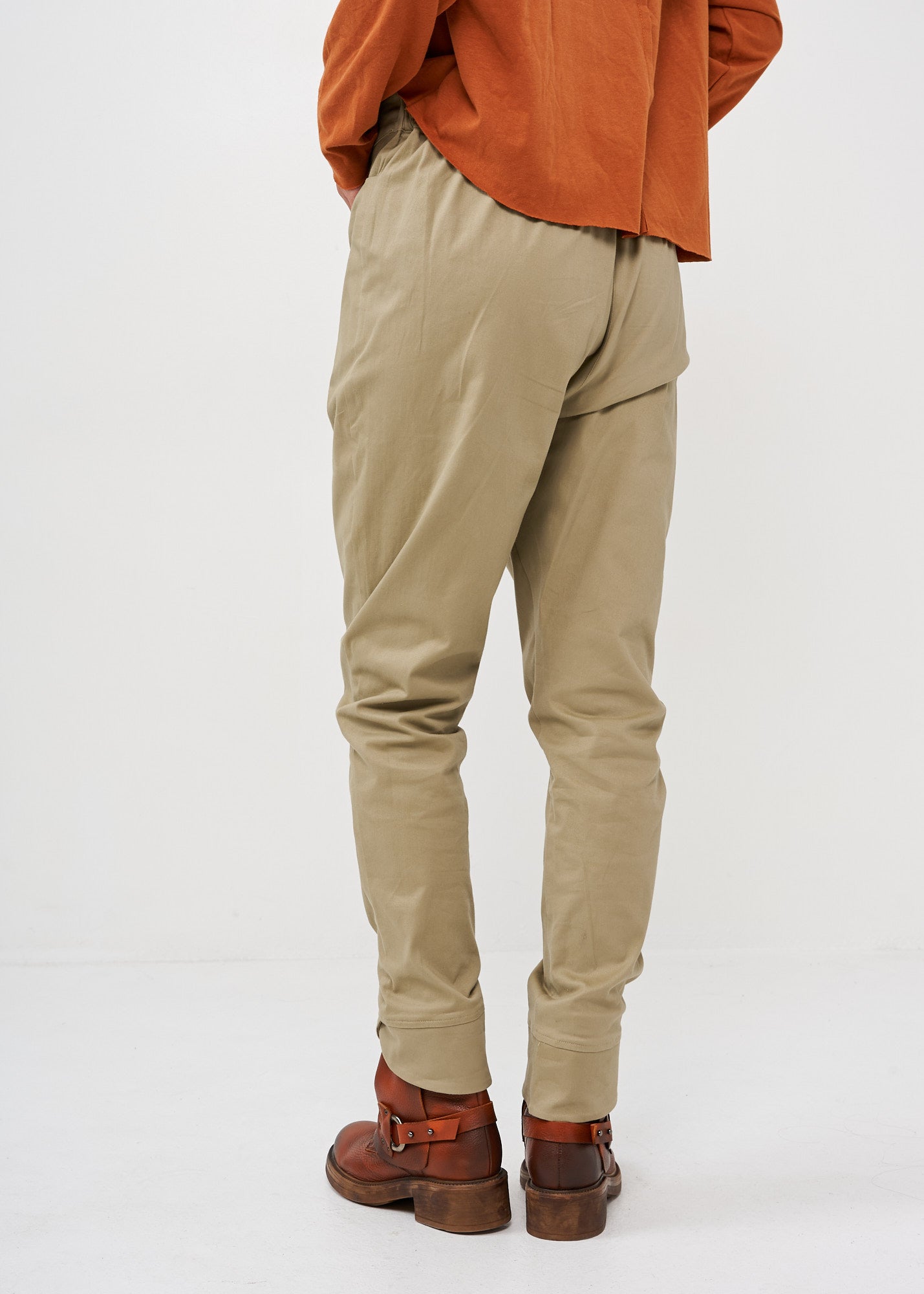 Boy pants straight pockets brown