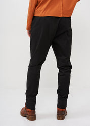 Boy pants straight pockets black