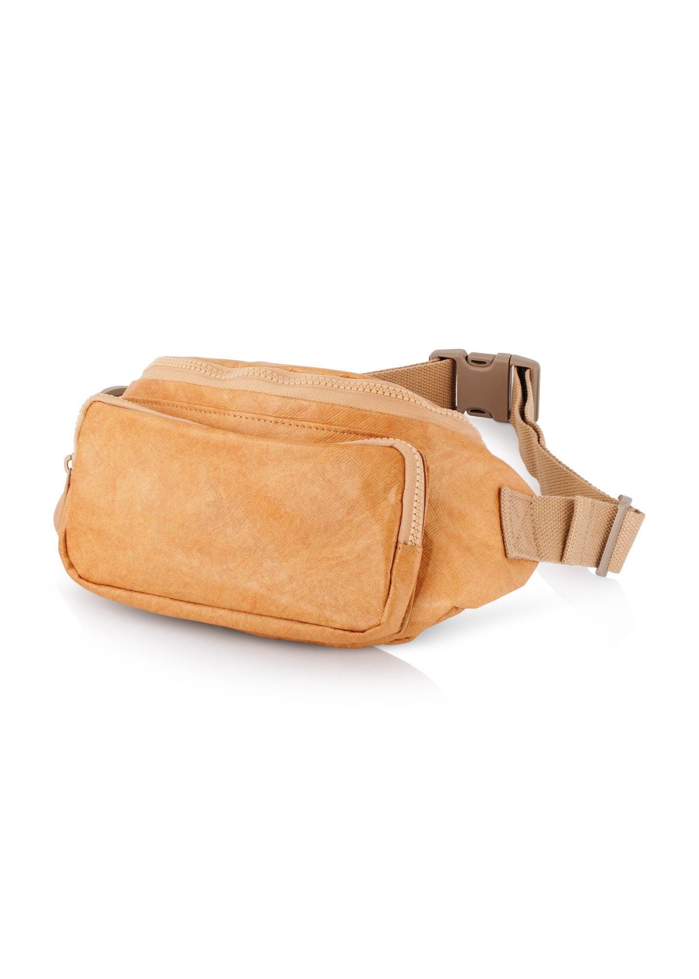 Brown outer compartment paper pouch