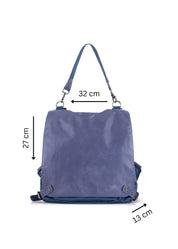 Nylon bag - blue kalapa