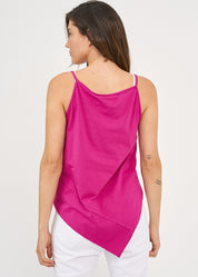 Spaghetti tank top purple 