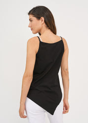 Spaghetti tank top black 