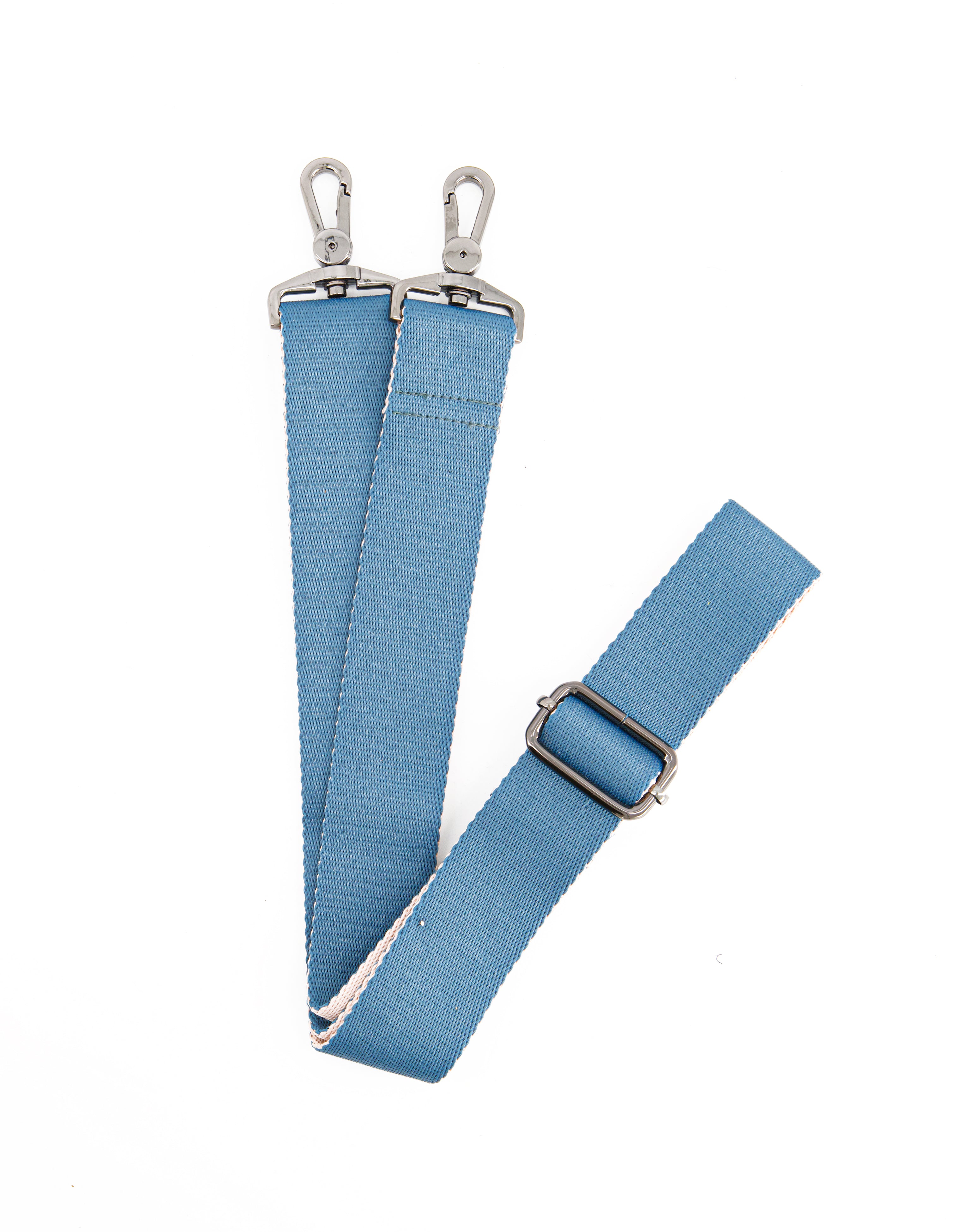 "strap for bag S "smooth" blue