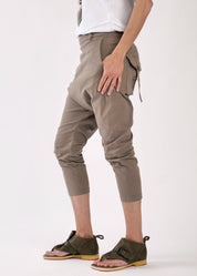 Boy long pants with back pockets green