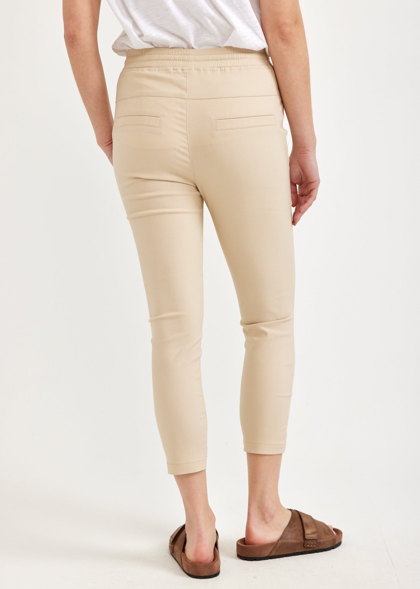 Stone straight leg basic pants