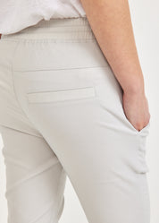 Gray straight leg basic pants