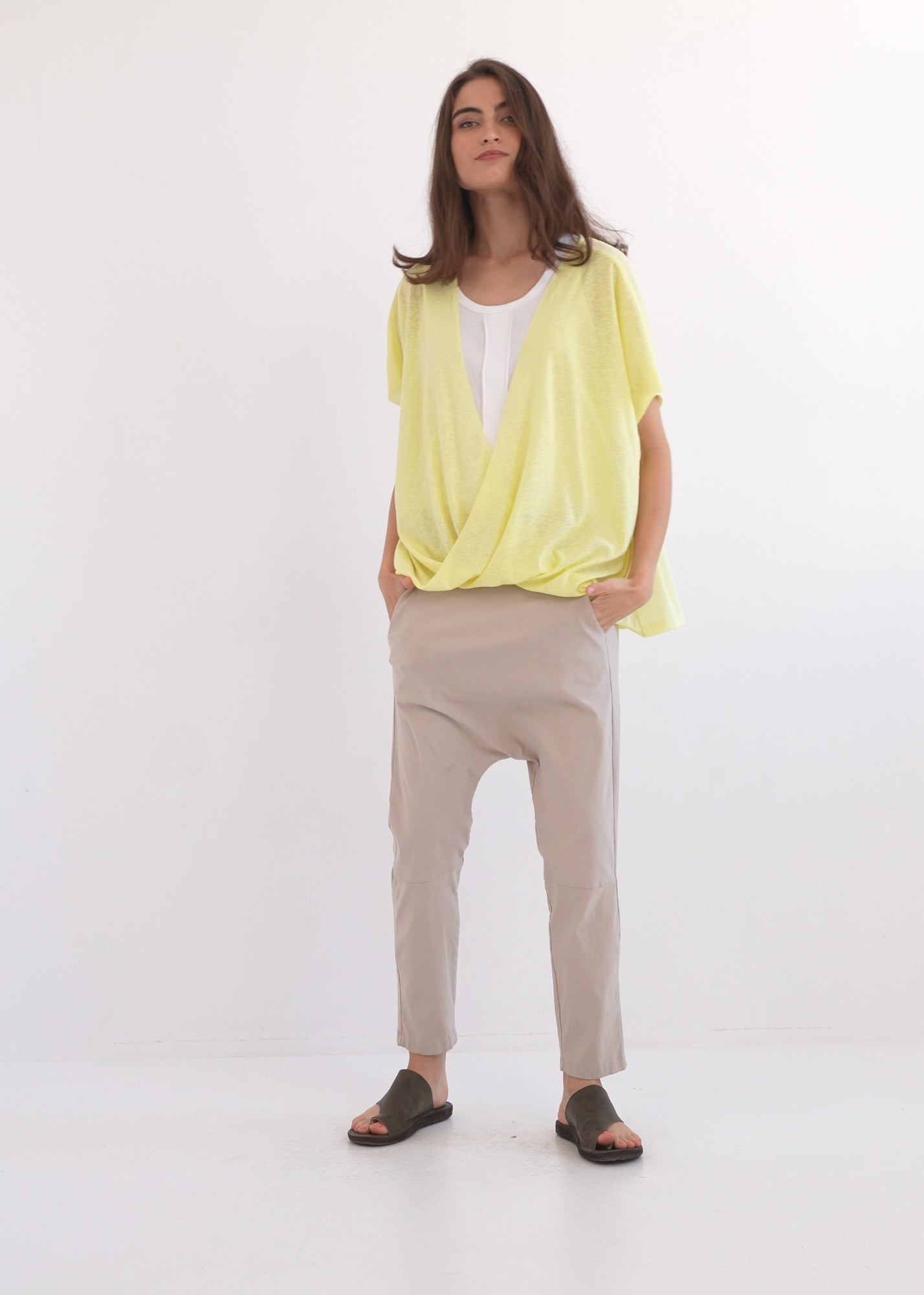 Patch Stone Boy Pocket Long Pants