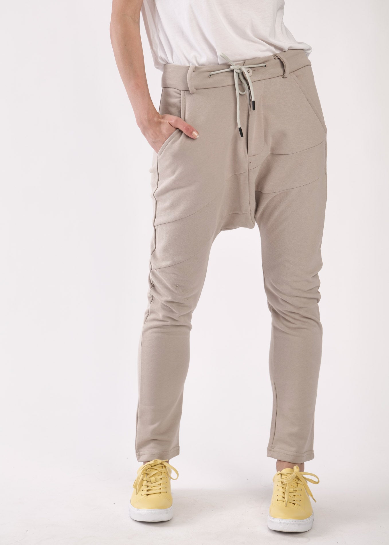 Boy Potter pants with brown zipper