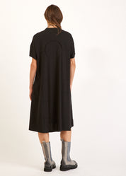 Black circle dress